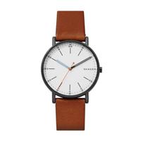 Skagen horloge SKW6374 Signatur bruin