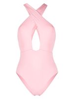 BONDI BORN maillot de bain Collins à col croisé - Rose