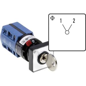 Kraus & Naimer CG4.A221.*FS2.DE21 Omschakelaar 10 A 1 x 60 ° Grijs, Zwart 1 stuk(s)