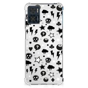 Extreme Case Motorola Moto E22 | E22i Silver Punk