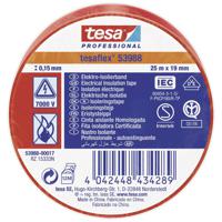 tesa tesaflex IEC 53988-00017-00 Isolatietape Rood (l x b) 25 m x 19 mm 1 stuk(s)