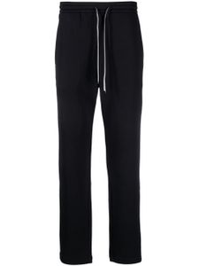 Emporio Armani pantalon de jogging à patch logo - Bleu