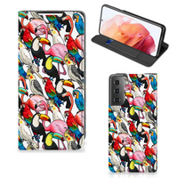 Samsung Galaxy S21 Hoesje maken Birds - thumbnail