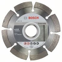 Bosch Accessoires Diamantdoorslijpschijf Standard for Concrete 115 x 22,23 x 1,6 x 10 mm 10st - 2608603239 - thumbnail