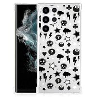 Extreme Case Samsung Galaxy S22 Ultra Silver Punk