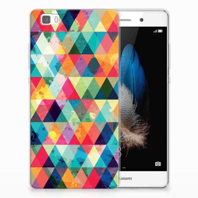 Huawei Ascend P8 Lite TPU bumper Geruit