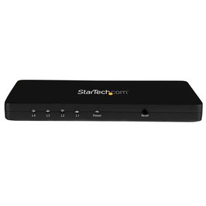 StarTech.com 4K HDMI 4-poorts videosplitter 1x4 HDMI-splitter met sterke aluminiumbehuizing 4K 30 Hz