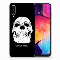 Silicone Back Case Samsung Galaxy A50 Skull Eyes