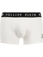 Philipp Plein lot de 2 boxers à bande logo - Blanc - thumbnail