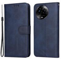 Realme C67/11 5G Wallet Case met Magnetische Sluiting - Blauw - thumbnail