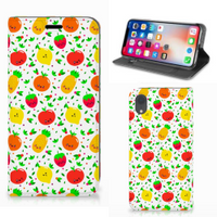 Apple iPhone Xr Flip Style Cover Fruits