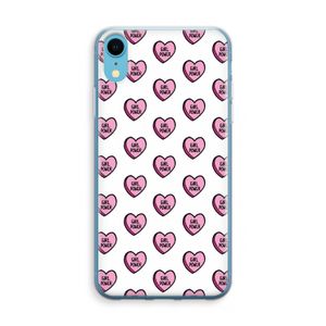 GIRL POWER: iPhone XR Transparant Hoesje