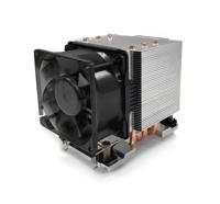 Dynatron N6 koelsysteem voor computers Processor Luchtkoeler 8 cm Aluminium, Zwart, Koper 1 stuk(s) - thumbnail