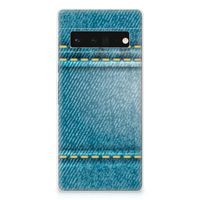 Google Pixel 6 Pro Silicone Back Cover Jeans