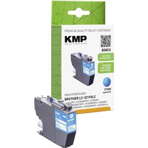 KMP Inktcartridge vervangt Brother LC-3219XLC Compatibel Cyaan B58CX 1538,4003