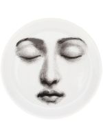 Fornasetti assiette imprimée - Blanc