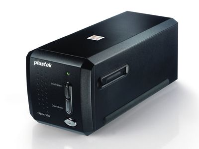 Plustek OpticFilm 8200i SE Negatiefscanner, Diascanner 7200 dpi Stof- en krasverwijdering: Hardware