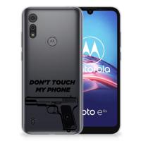 Motorola Moto E6s Silicone-hoesje Pistol DTMP