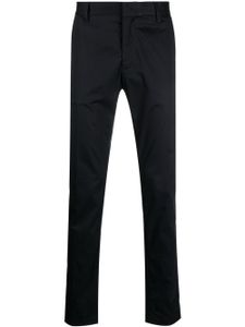 Emporio Armani pantalon de costume à coupe droite - Bleu