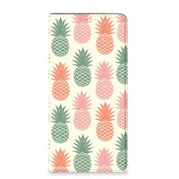 Samsung Galaxy A14 5G Flip Style Cover Ananas - thumbnail