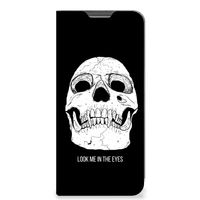 Mobiel BookCase OPPO A96 | A76 Skull Eyes