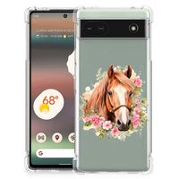 Case Anti-shock voor Google Pixel 6A Paard - thumbnail