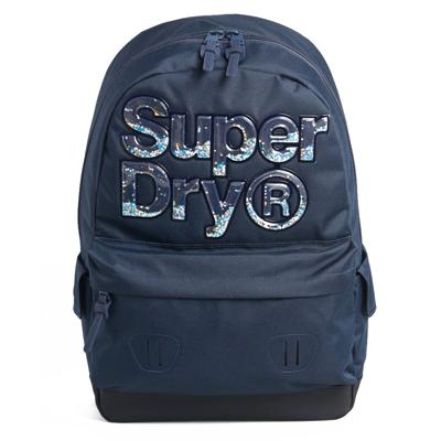 Superdry Montana Stripe Aqua Star Backpack Dark Navy Superdry Montana Stripe Aqua Star Backpack Dark Navy