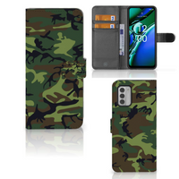 Nokia G42 Telefoon Hoesje Army Dark - thumbnail