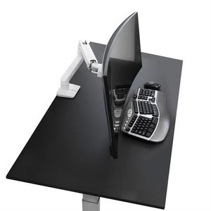 Ergotron 45-475-216 flat panel bureau steun 124,5 cm (49") Doorvoer Wit