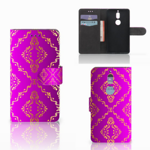 Wallet Case Nokia 7 Barok Roze