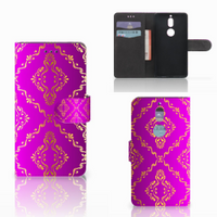 Wallet Case Nokia 7 Barok Roze - thumbnail