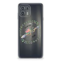 Motorola Edge 20 Lite Telefoonhoesje met Naam Boho Dreams