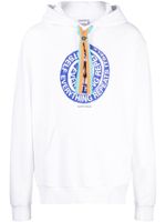 Marcelo Burlon County of Milan hoodie en coton à imprimé spirale - Blanc - thumbnail