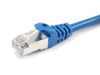 Equip Patchkabel RJ45 S/FTP Cat6 (SSTP) PIMF HF polybag 10,00 m Blauw