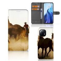 Xiaomi Mi 11 Telefoonhoesje met Pasjes Design Cowboy - thumbnail