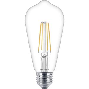 Philips Lighting 76305300 LED-lamp Energielabel E (A - G) E27 Speciale vorm 7 W = 60 W Warmwit (Ø x l) 6.4 cm x 14 cm 1 stuk(s)