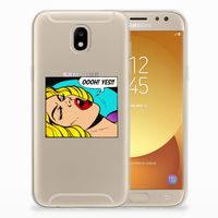 Samsung Galaxy J5 2017 Silicone Back Cover Popart Oh Yes