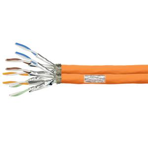 LogiLink CPV0063 netwerkkabel Oranje 100 m Cat7 S/FTP (S-STP)