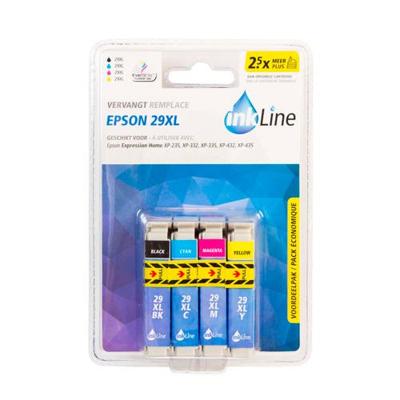 Inkline INE29XL inktcartridge voordeelpak