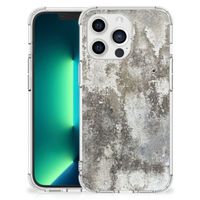 iPhone 13 Pro Max Anti-Shock Hoesje Beton Print - thumbnail