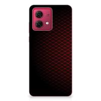 Motorola Moto G84 TPU bumper Geruit Rood