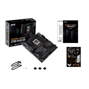 Asus TUF GAMING Z790-PLUS D4 Moederbord Socket Intel 1700 Vormfactor ATX Moederbord chipset Intel® Z790