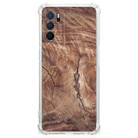 OPPO A16 | A16s | A54s Stevig Telefoonhoesje Tree Trunk - thumbnail