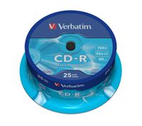 Verbatim CD-R Extra Protection 700 MB 52x 25 stuk(s) - thumbnail