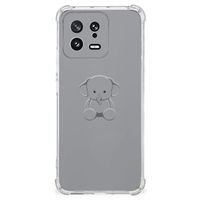 Xiaomi 13 Stevig Bumper Hoesje Grijs Baby Olifant