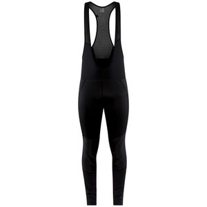 Fietsbroek - Craft Core SubZ Wind Bib Tights - M - Heren - Zwart