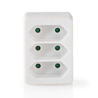 Nedis stekkerverdeler 3-voudige veiligheidsstekker