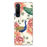 TPU Hoesje voor Sony Xperia 1 V Pink Peacock - thumbnail