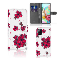 Samsung Galaxy A71 Hoesje Blossom Red