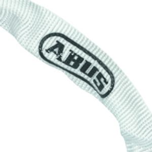 Abus Kettingslot 1500/60 wit 4mm dik 60cm sportieve witte fietsslot